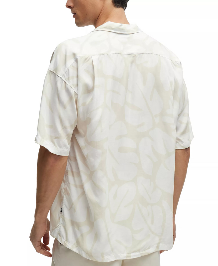 BOSS by Hugo Boss Men's Seasonal Print Relaxed-Fit Shirt MSRP $178