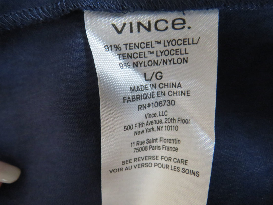 Vince V-Neck A-Line Dress