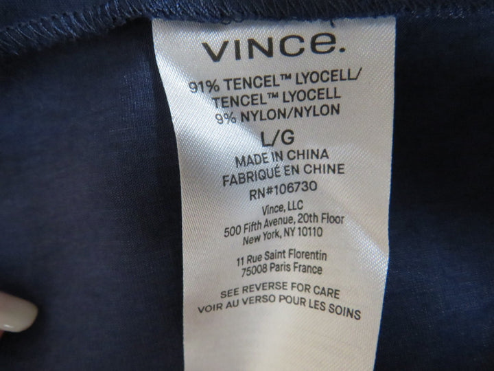 Vince V-Neck A-Line Dress