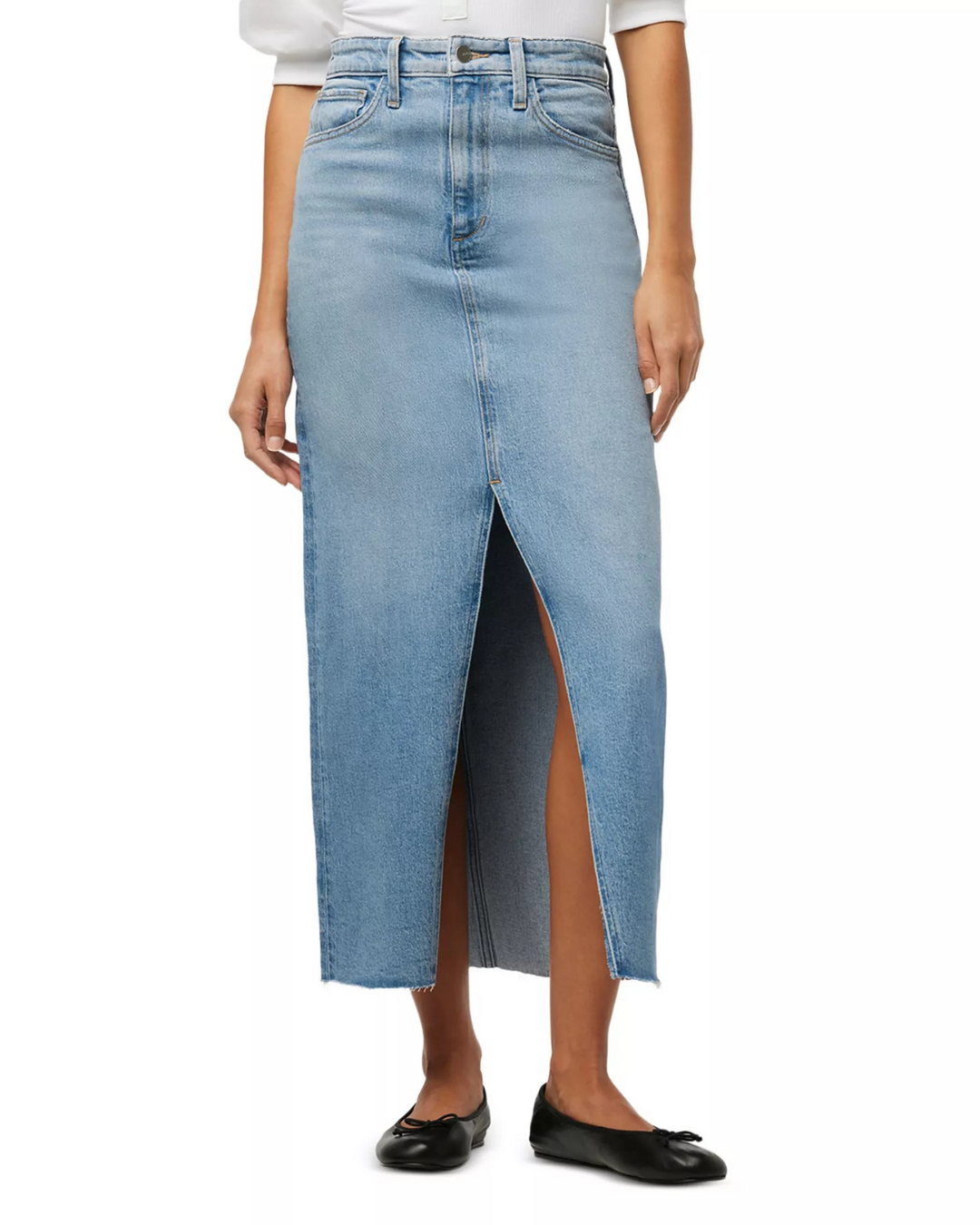 Joe's Jeans The Eva Denim Maxi Skirt MSRP $228