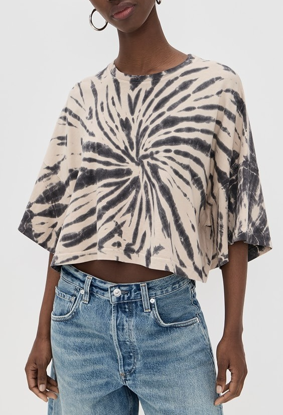 Citizens of Humanity Crop Cape Tee MSRP $148