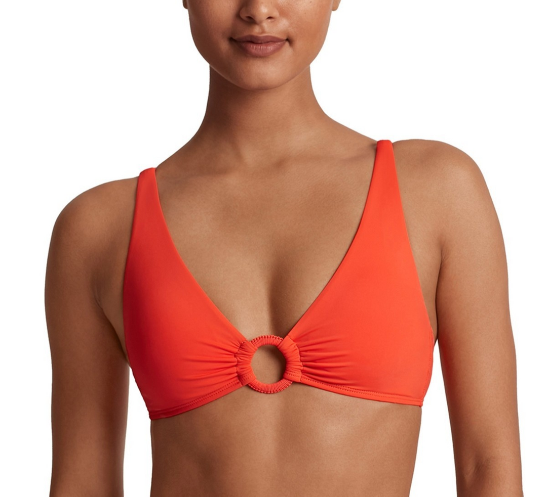 Lauren Ralph Lauren Macrame-Ring Bikini Top MSRP $95
