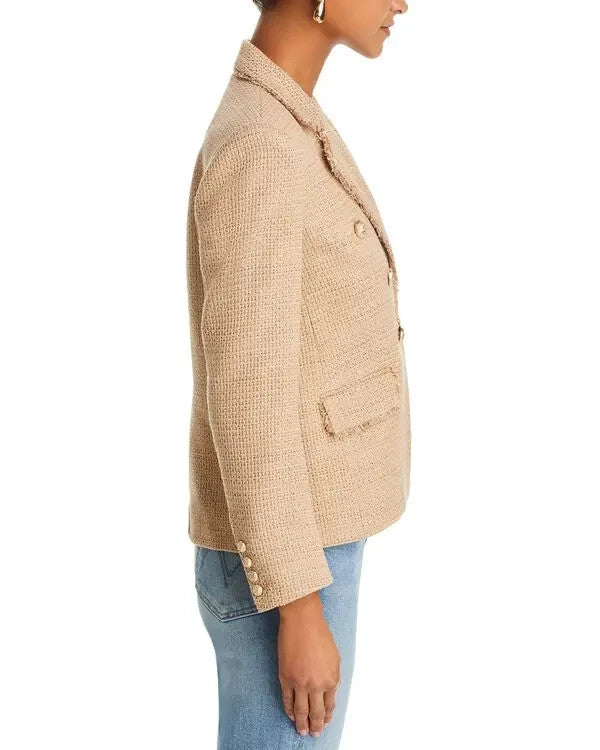 Generation Love Eliza tweed blazer MSRP $425