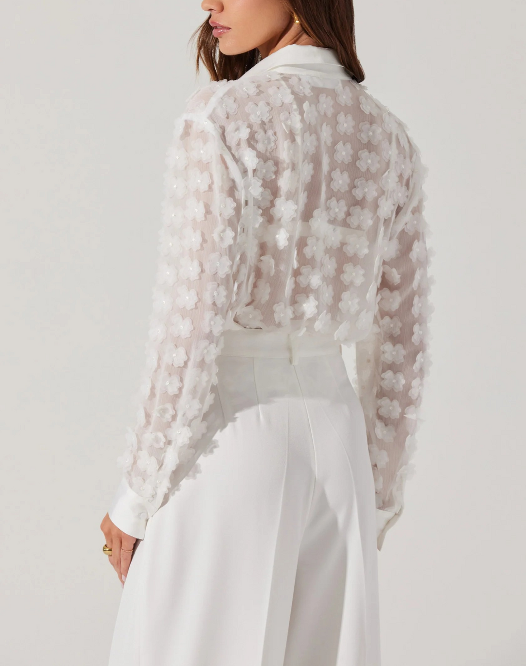 Astr the Label Ioannis Floral Shirt MSRP $109
