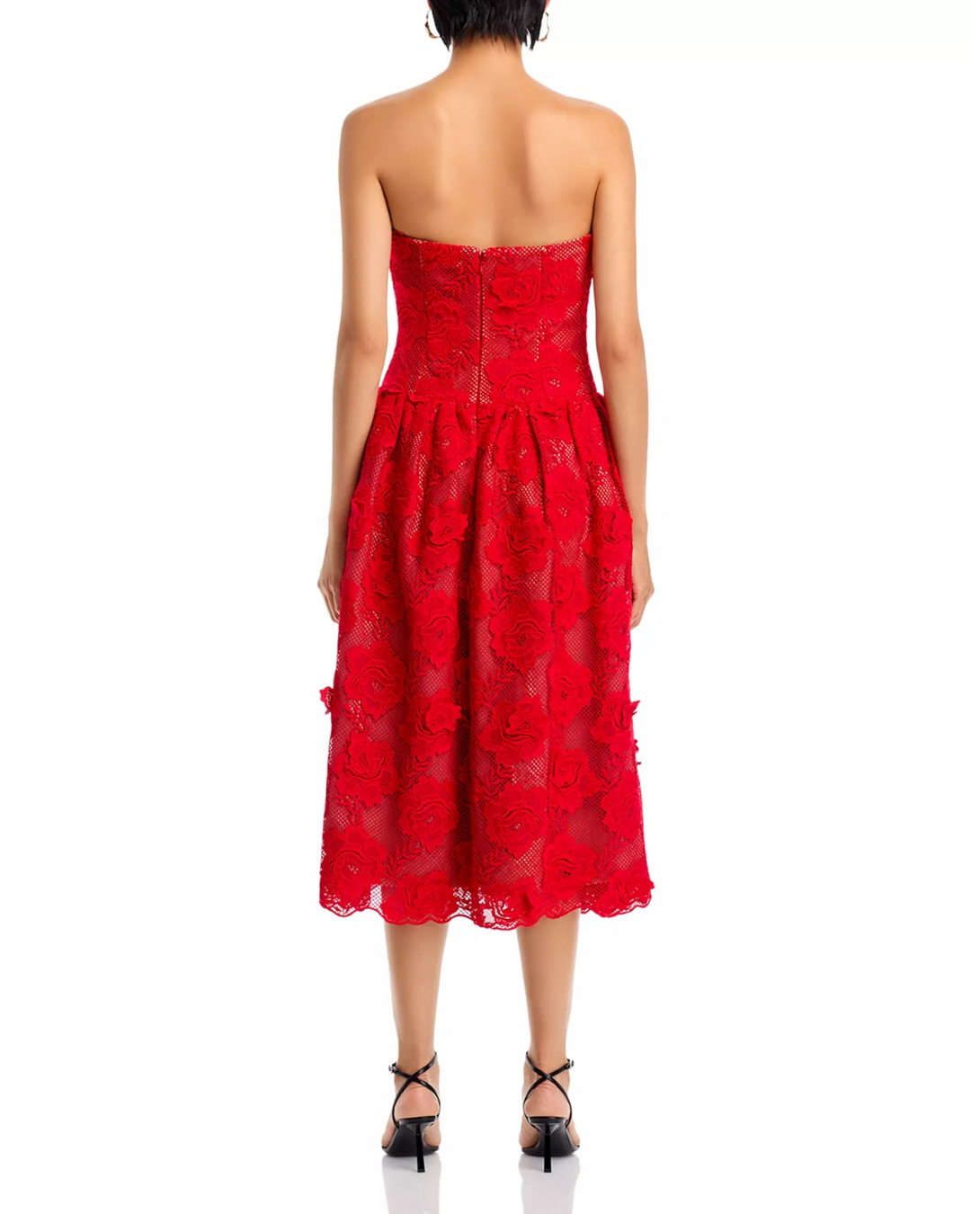 Self-Portrait Lace Midi Dress MSRP $537