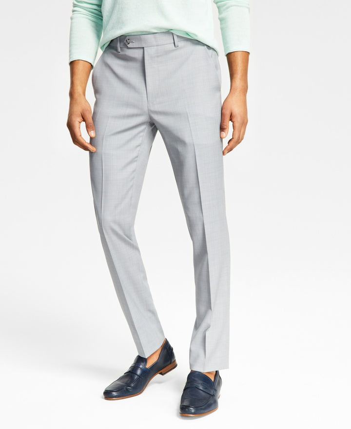 Bar III Men's Skinny-Fit Sharkskin Suit Pants MSRP $175