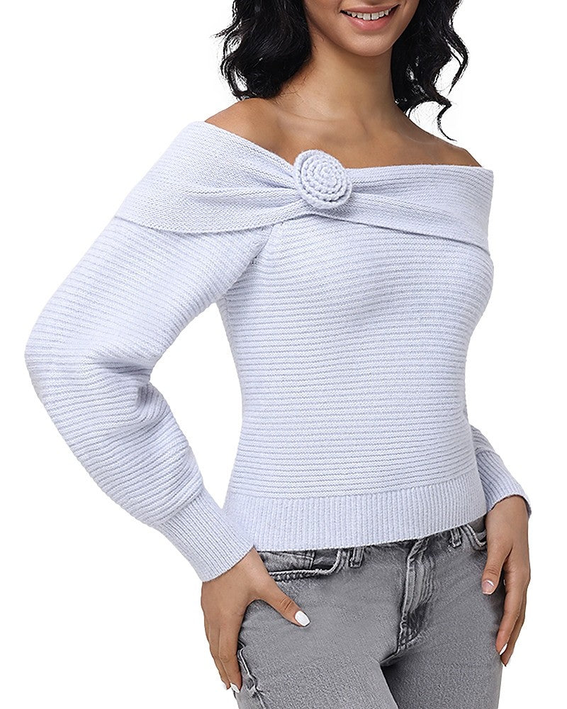 525 Elizabeth Rosetts Sweater MSRP $129