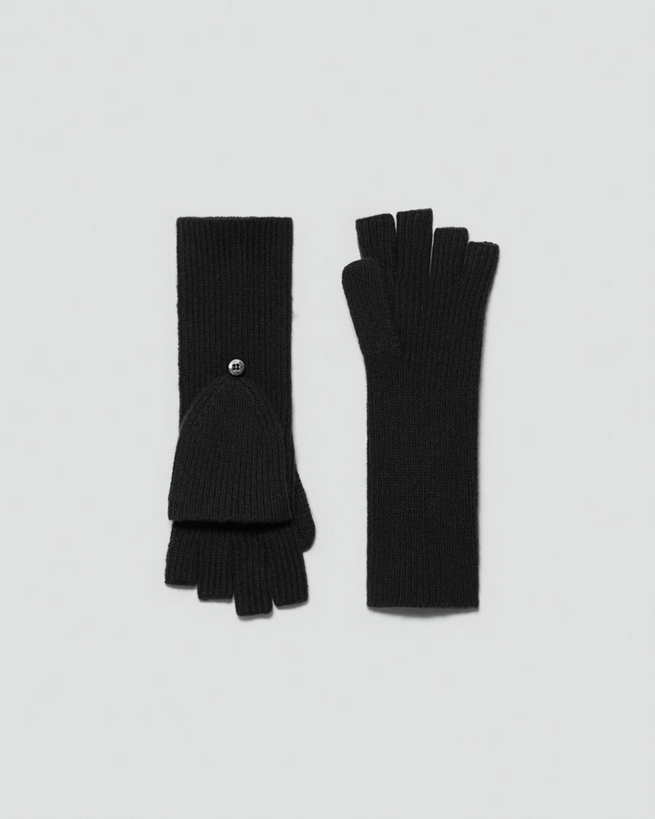 Theory Fold-Back Gloves in Cashmere MSRP $145