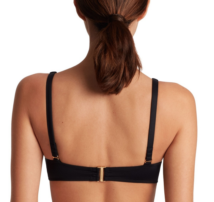Lauren Ralph Lauren Macrame-Ring Bikini Top MSRP $95