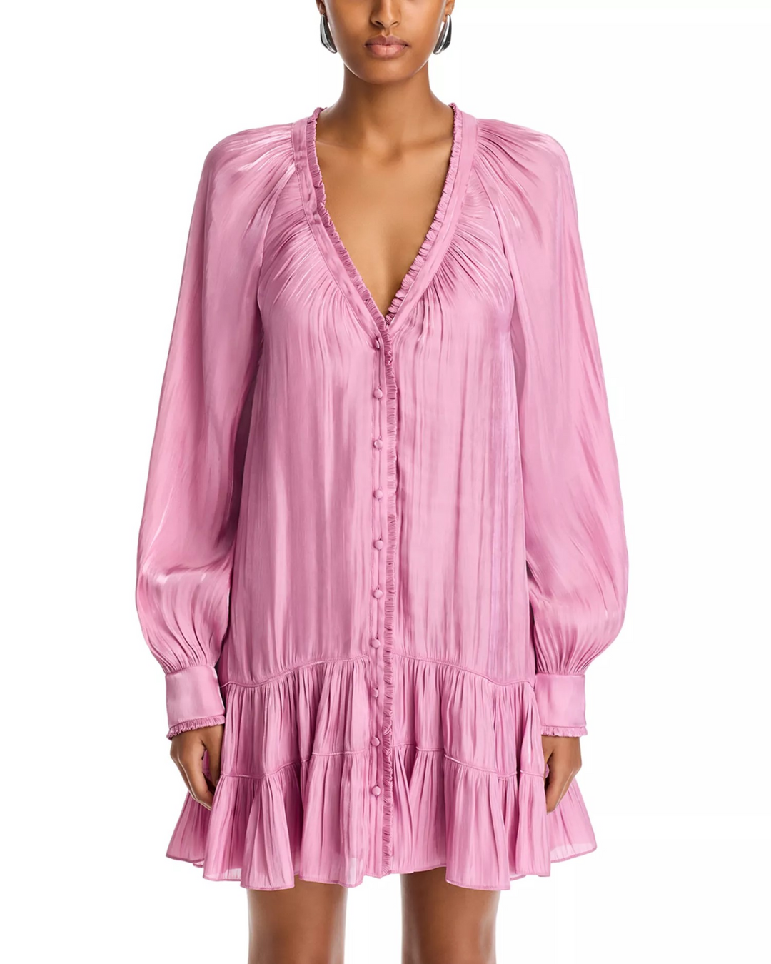 Cinq à Sept Lise Button Front Dress MSRP $495