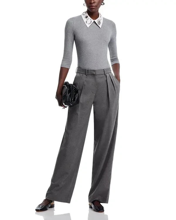 Fabiana Filippi Embellished Collar Top MSRP $825