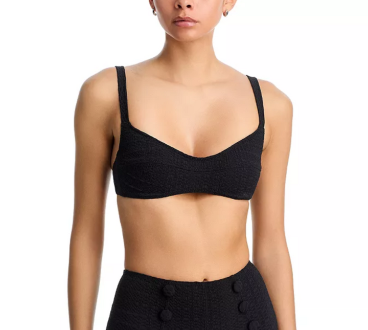 Lisa Marie Fernandez Balconette Bikini Top Size M # 17B 804 New