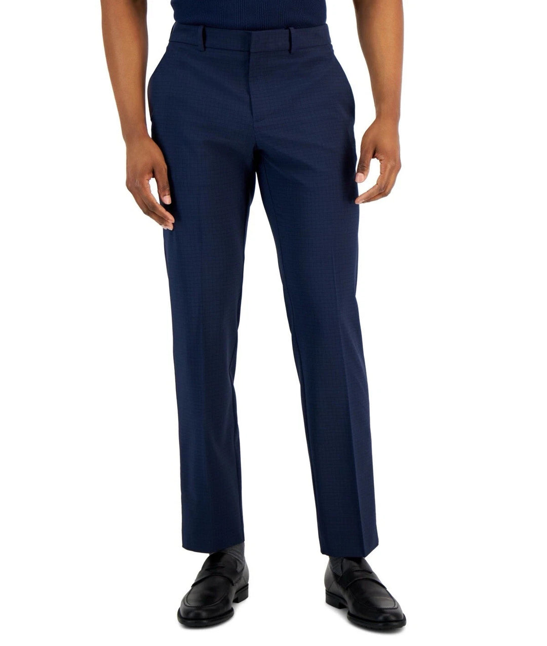 Perry Ellis Portfolio Men's Modern-Fit Stretch Resolution Dress Pants MSRP $95