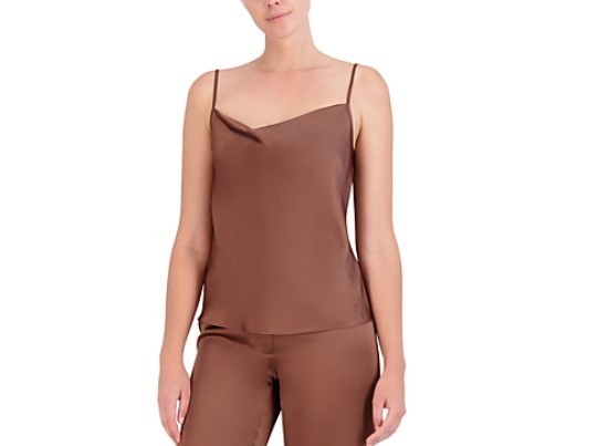BCBGMAXAZRIA Cowl Neck Camisole Top MSRP $138