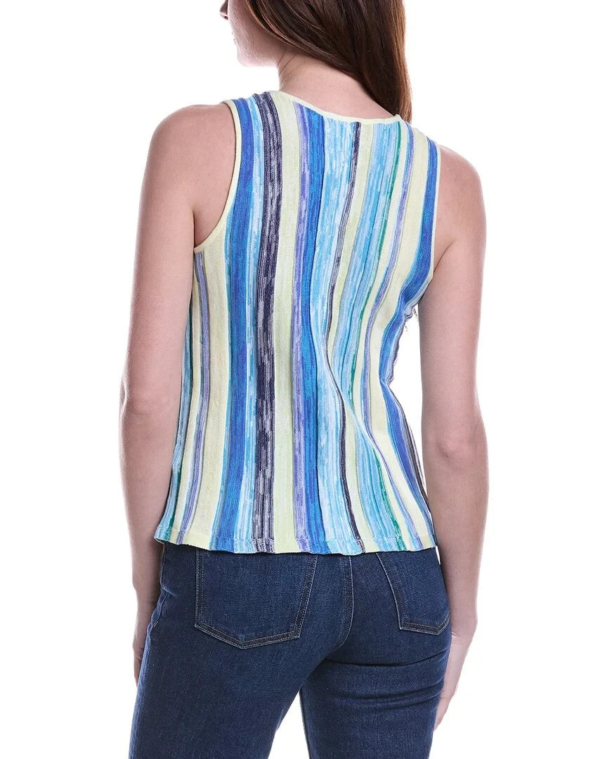 Nic+Zoe Coast Crush Knit Tank Top MSRP $128