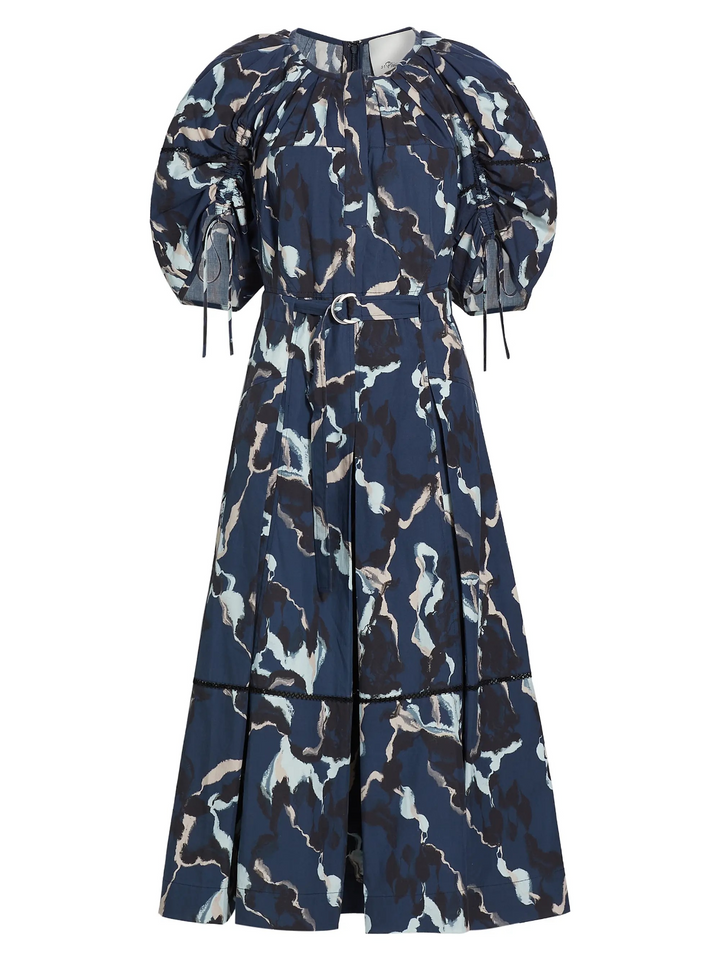 3.1 Phillip Lim Puff Sleeve Belted Dress MSRP $695