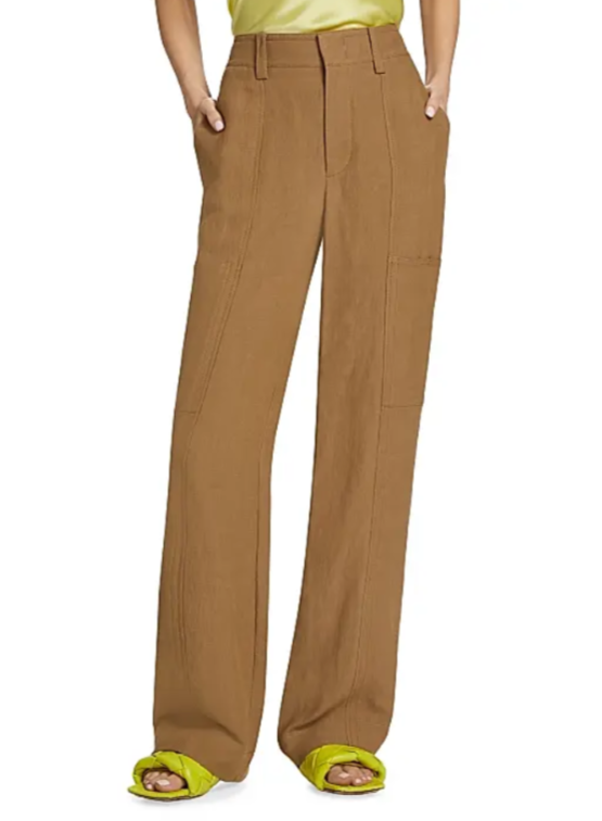 Vince Wide-Leg Utility Pants MSRP $495