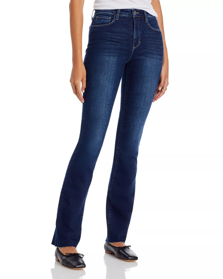 L'AGENCE Ruth High Rise Straight Jeans MSRP $270