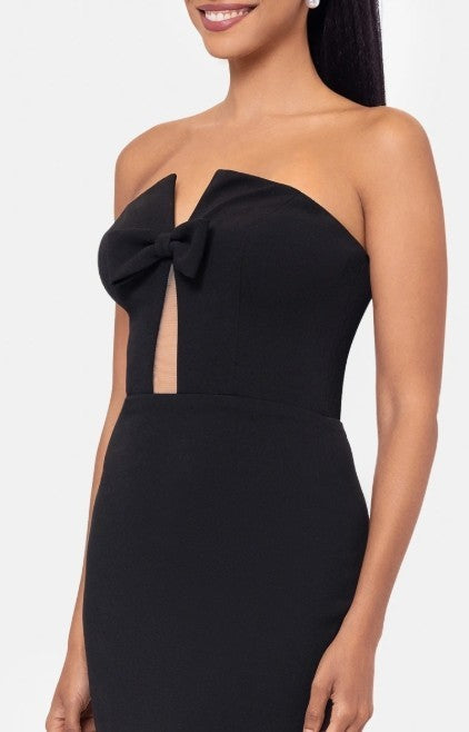 Betsy & Adam Women's Sweetheart-Neck Strapless Gown MSRP $279