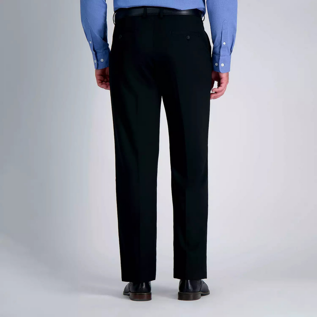 Men's Haggar® Premium Classic-Fit Flat-Front Stretch Suit Pants MSRP $100