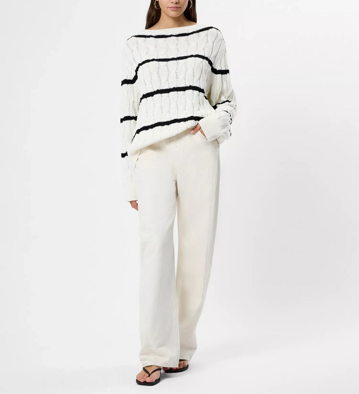 French Connection Mozart Long-Sleeve Sweater MSRP $138