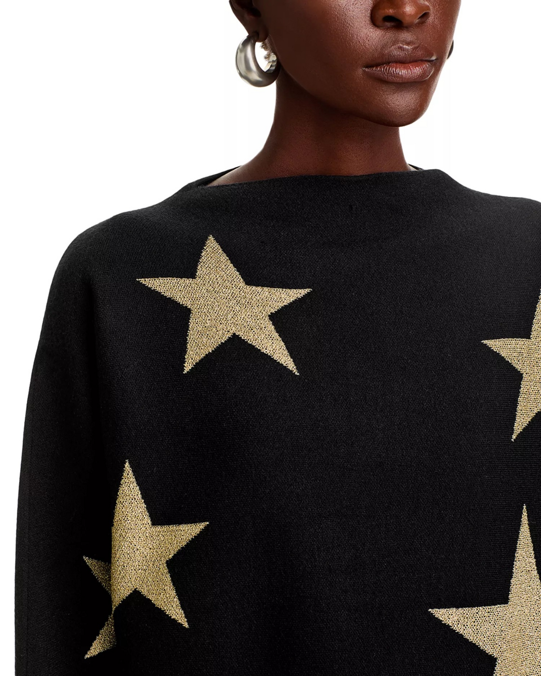 Sioni Star Print Sweater MSRP $128