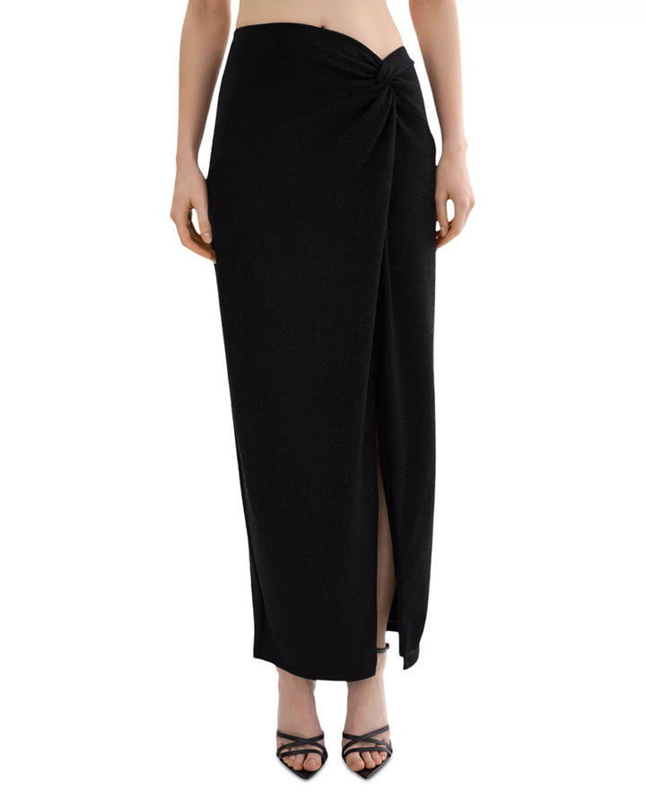 LAMARQUE Ainslee Twist Front Maxi Skirt MSRP $225