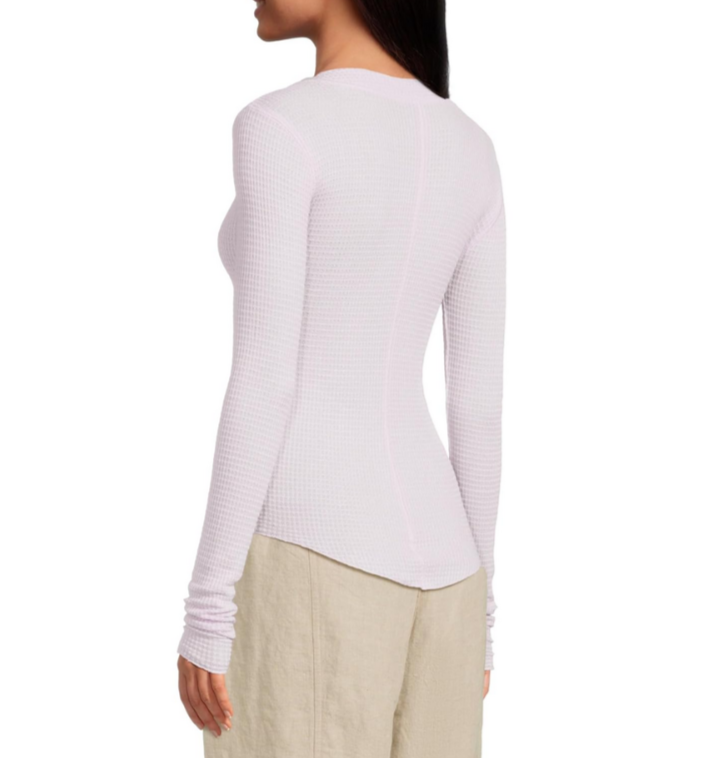Free People Going Places Fitted Waffle Knit Cardigan MSRP $40