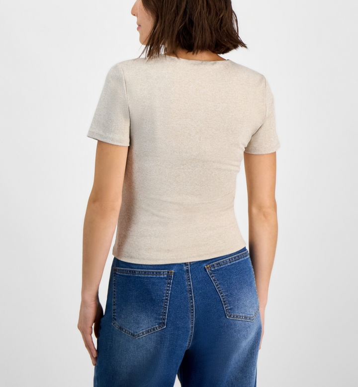 And Now This Petite Short-Sleeve Crewneck Top MSRP $24