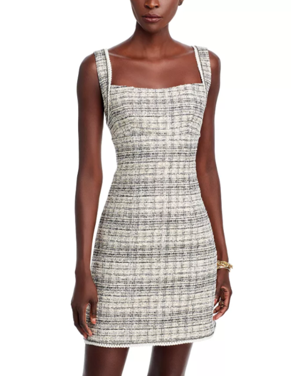 Kobi Halperin Hallie Tweed Dress MSRP $498