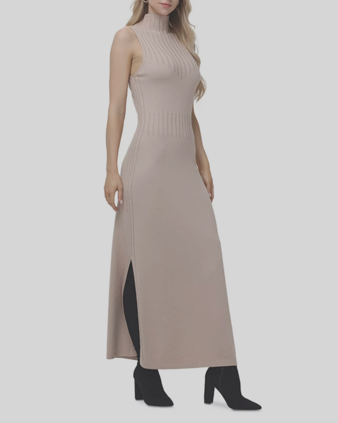 525 Aurora Funnel Neck Maxi Dress MSRP $149