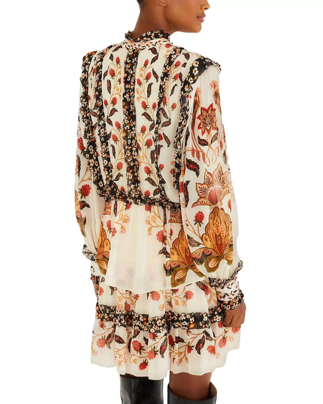 Farm Rio Berry Garden Mini Dress MSRP $320