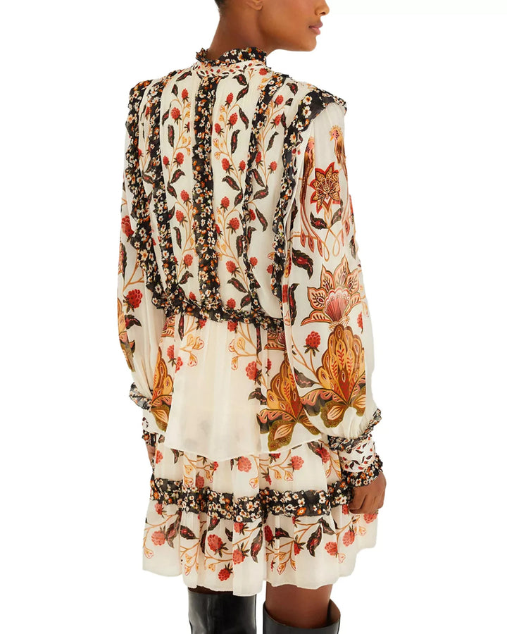 Farm Rio Berry Garden Mini Dress MSRP $320
