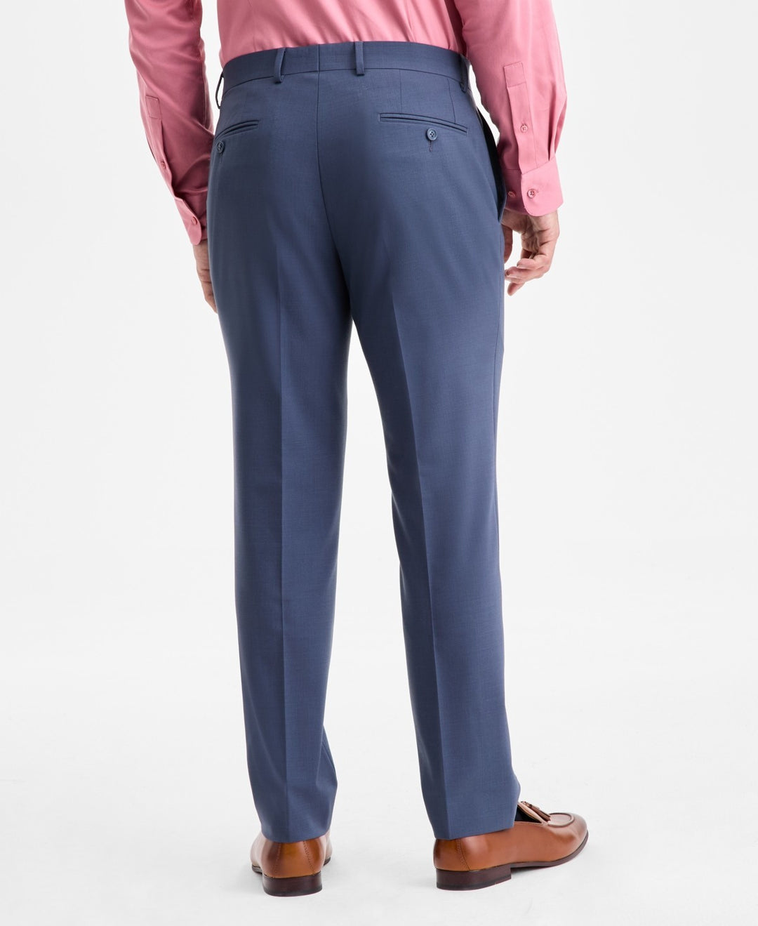Bar Iii Men's Slim-Fit Solid Wool-Blend Pants MSRP $175