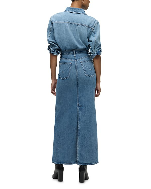 Hudson Denim Maxi Skirt MSRP $235