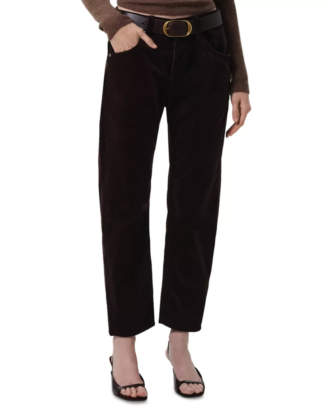 Citizens of Humanity Winslow Low Rise Corduroy Boyfriend Jeans MSRP $238