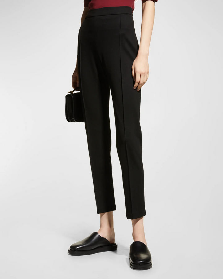 Rosetta Getty Slim-Leg Crop Pull-On Pants MSRP $790