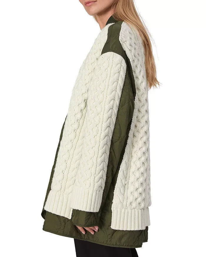 rag & bone Winnie Mixed Media Jacket MSRP $698 Size S # 5B 2639 New