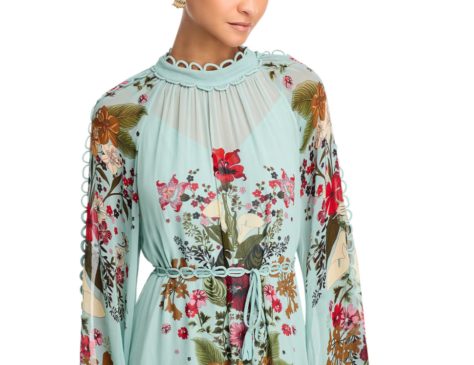 FARM Rio Beauty Bouquet Maxi Dress MSRP $348