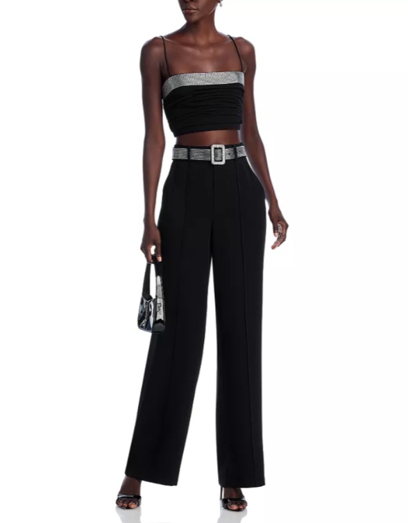 Cinq à Sept Elizabeth Crop Top MSRP $295