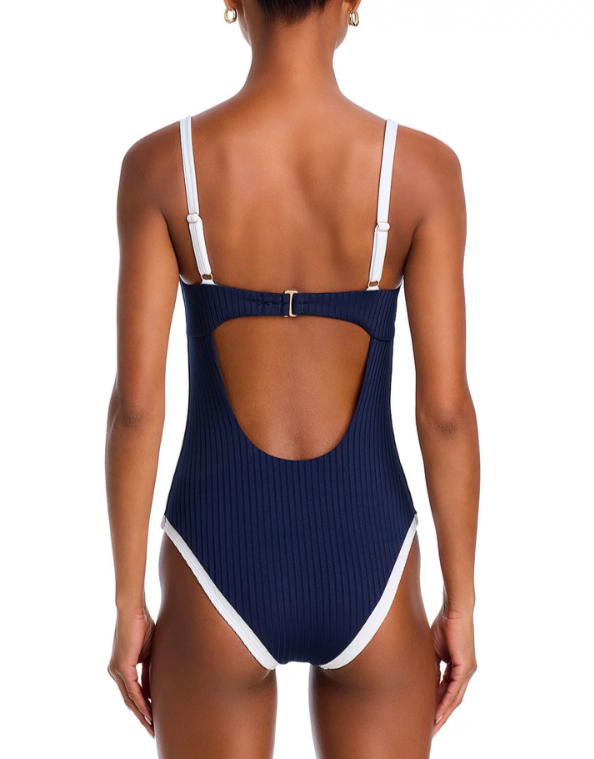 AQUA Underwire One Piece Swimsuit MSRP $108
