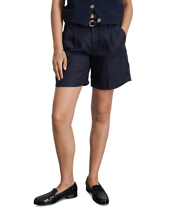 Alex Mill Jules Linen Shorts MSRP $145