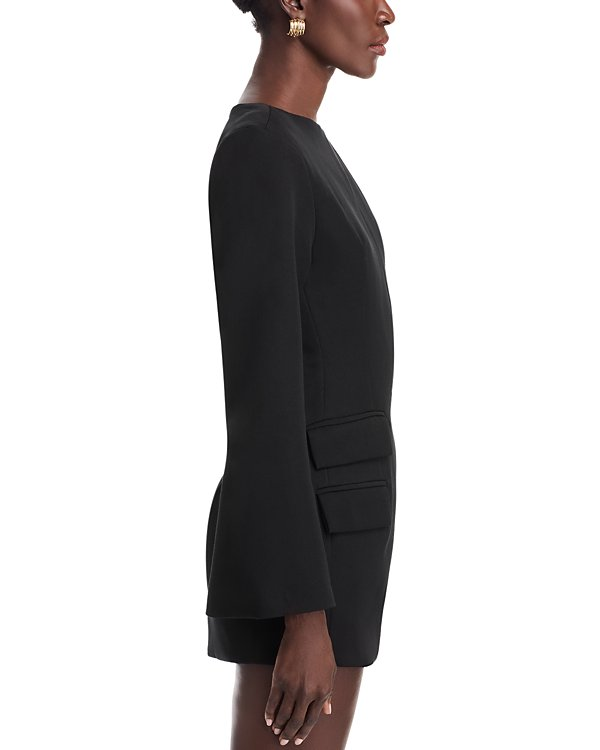 Nonchalant Label Long Sleeve Mini Dress MSRP $390