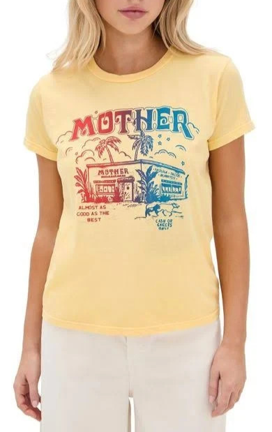 MOTHER the Boxy Goodie Goodie T-Shirt MSRP $105