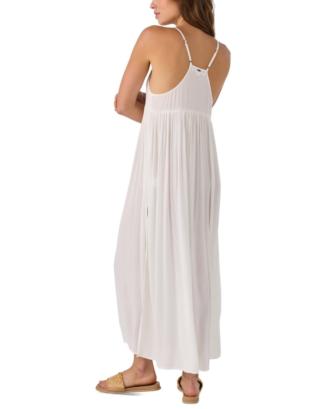 O'Neill Saltwater Solids Mel V-Neck Maxi Dress MSRP $69