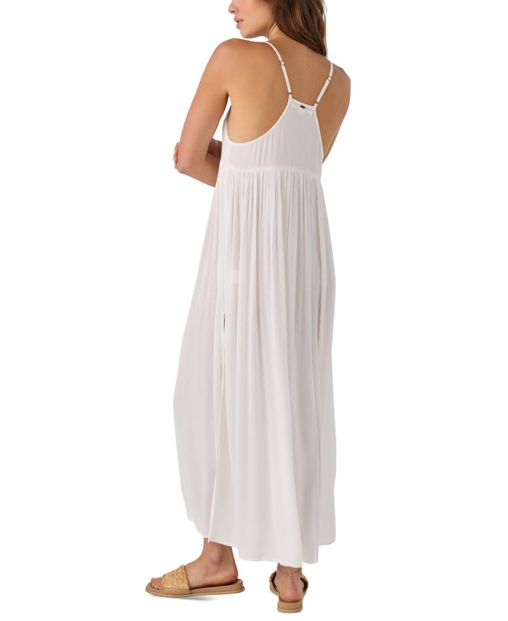 O'Neill Saltwater Solids Mel V-Neck Maxi Dress MSRP $69