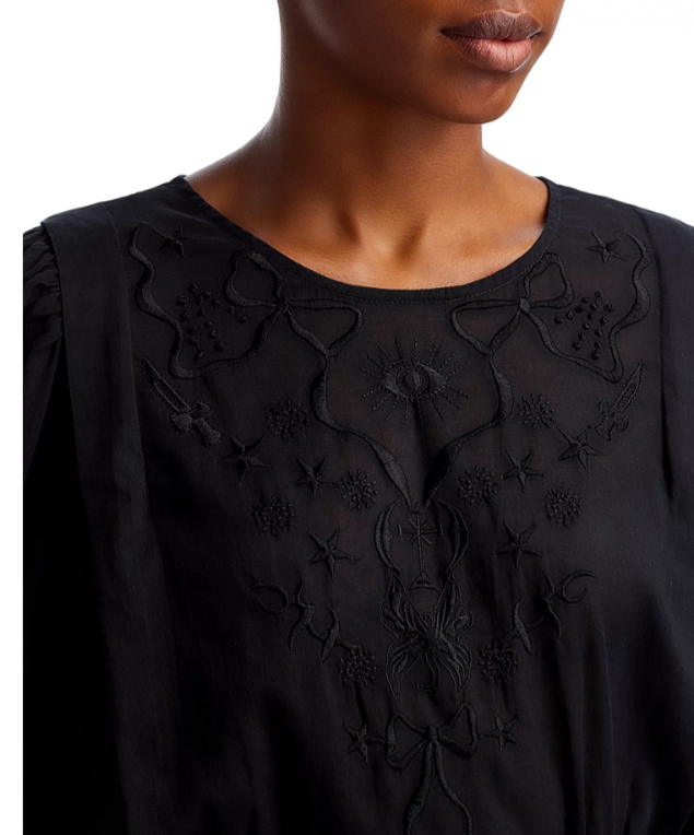 MOTHER The Straight Lace Top MSRP $245