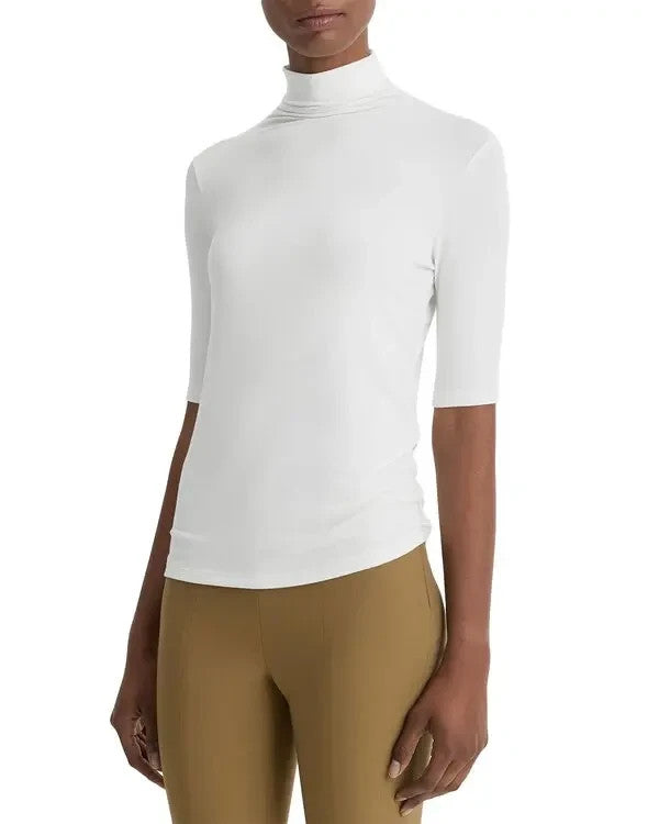 Vince Elbow Sleeve Turtleneck Sweater MSRP $165