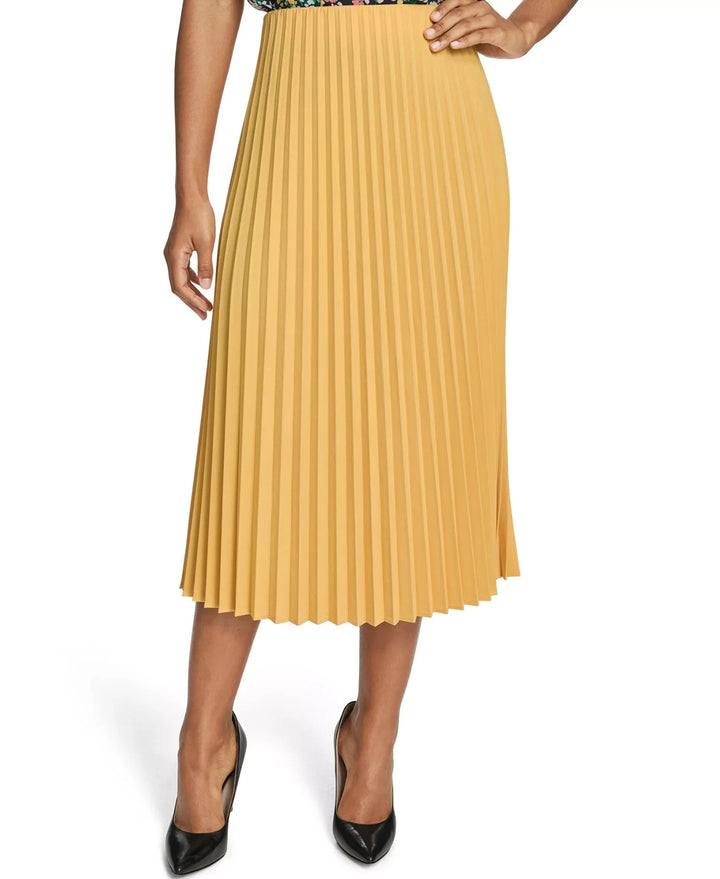 Tommy Hilfiger Women's Pleated Pull-On Skirt MSRP $119
