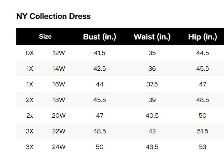NY Collection Plus Size 3/4 Length Imitation-Pearl Detail Dress MSRP $60